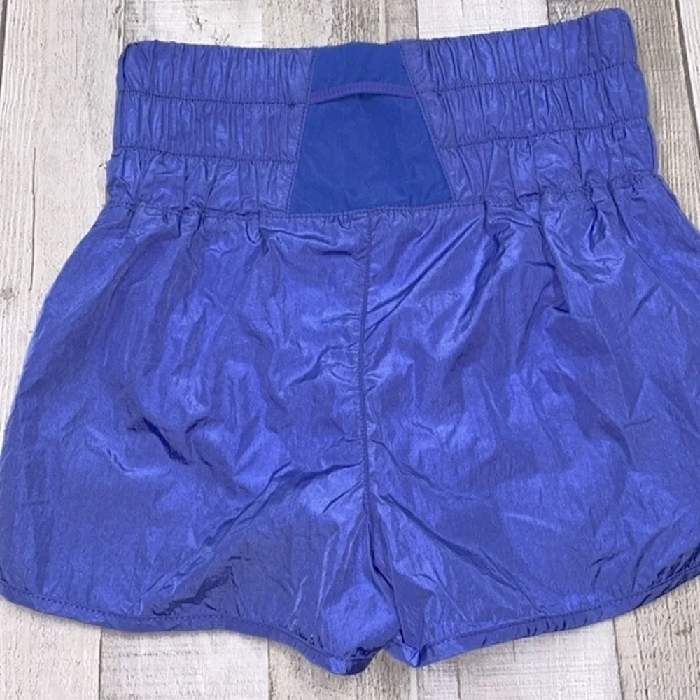 Free People Movement Way Home athletic purple shorts size small
